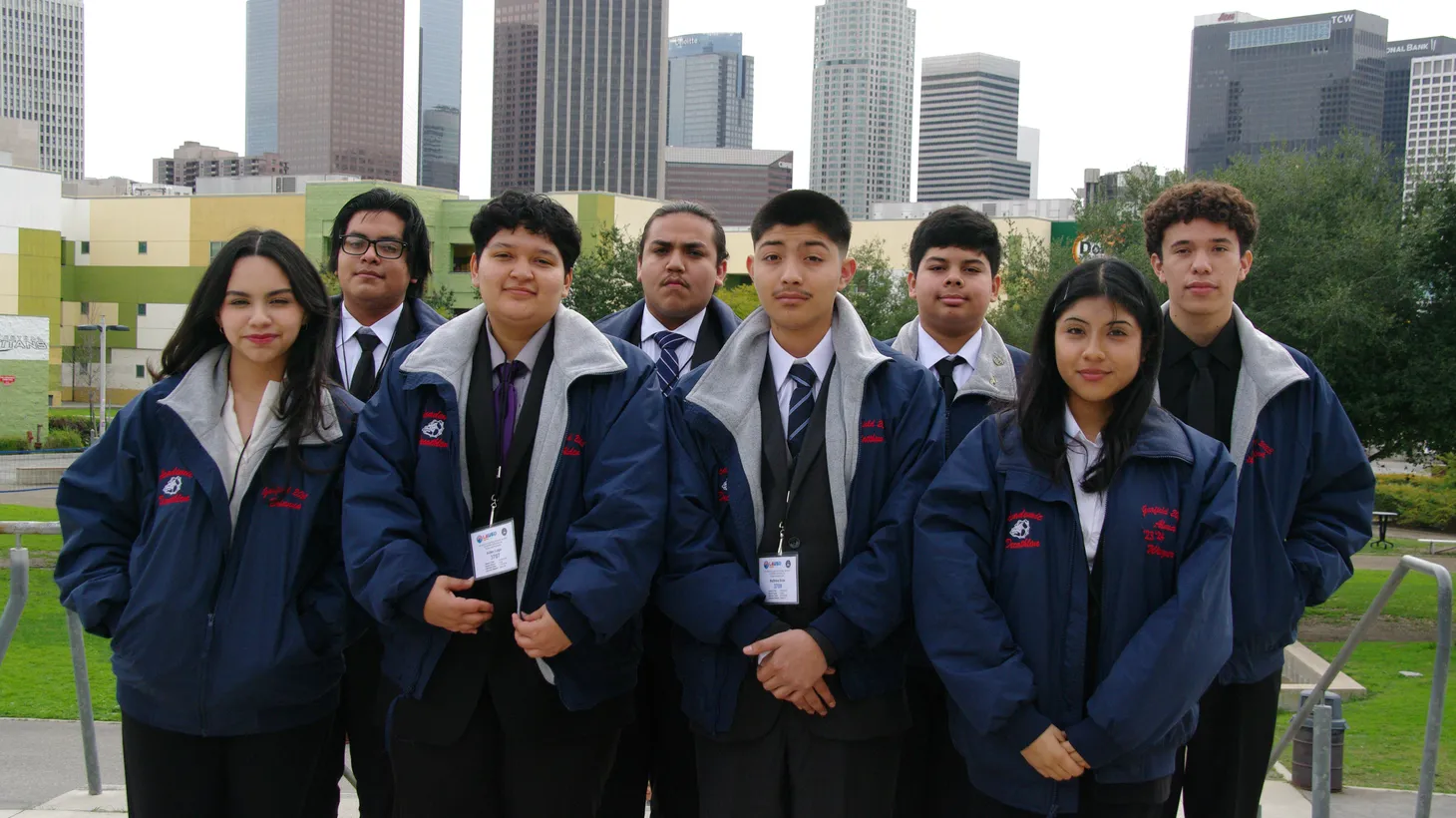 The Garfield High academic decathlon team placed sixth among LA Unified schools at the city competition in February.