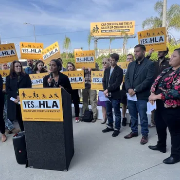 Measure HLA, which is on the ballot, has attracted passionate support and strong opposition, amid a broad reckoning over the future and priorities of safety in LA transportation.