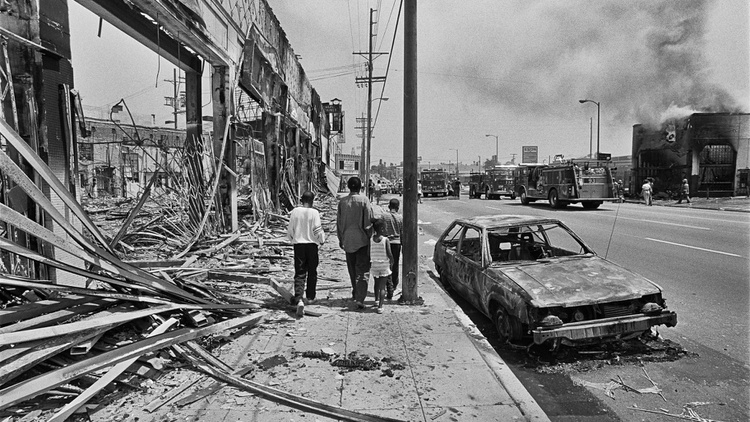 When the LA Riots broke out, KJLH-FM dropped its all-music format to become a voice for the community. Its former news director reflects on the events.