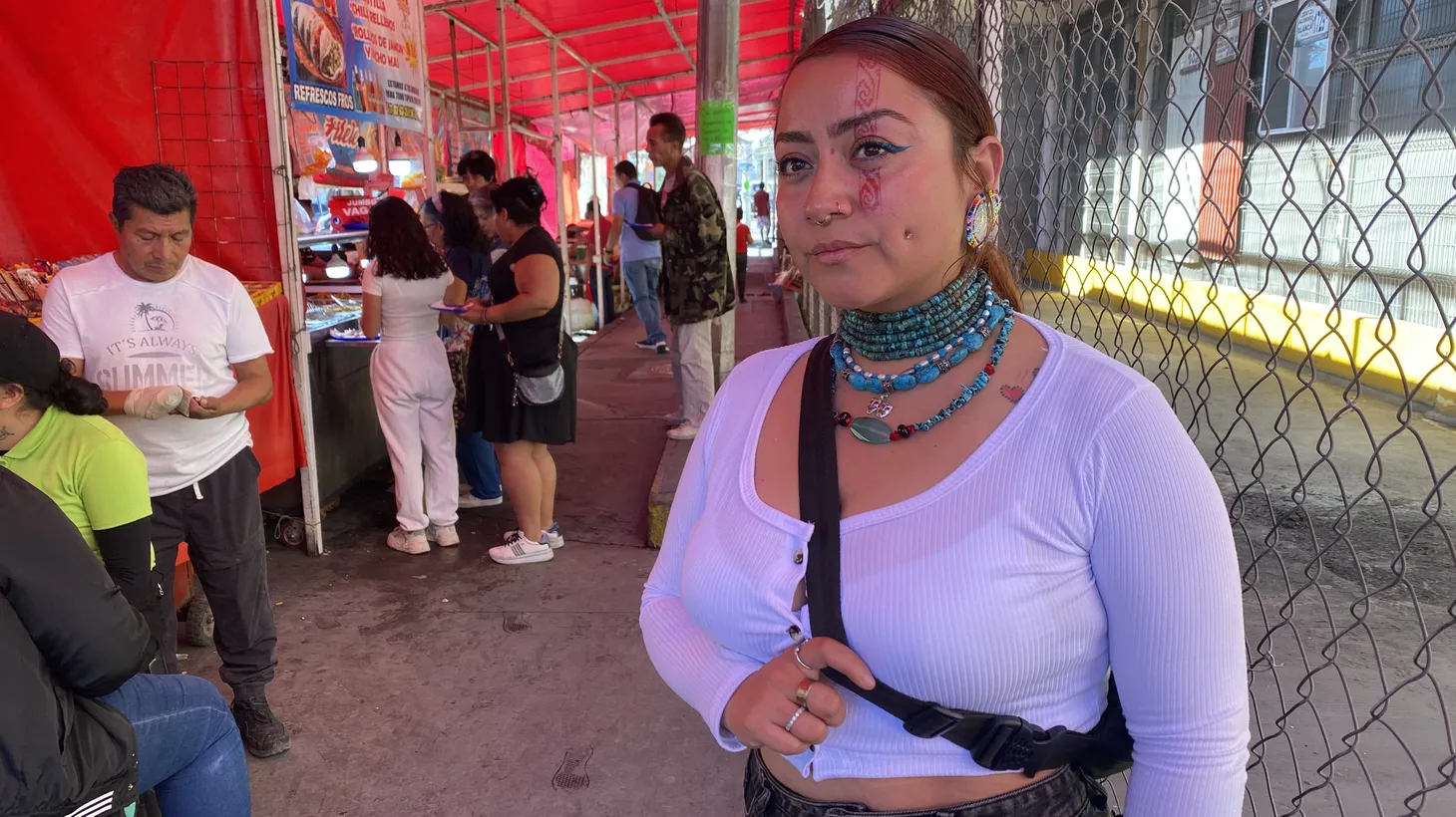 Tlahui González, a jewelry maker from Boyle Heights, first visited Mexico City five years ago to study traditional dance. She then settled permanently there because the economics allowed her to spend more time with her son.