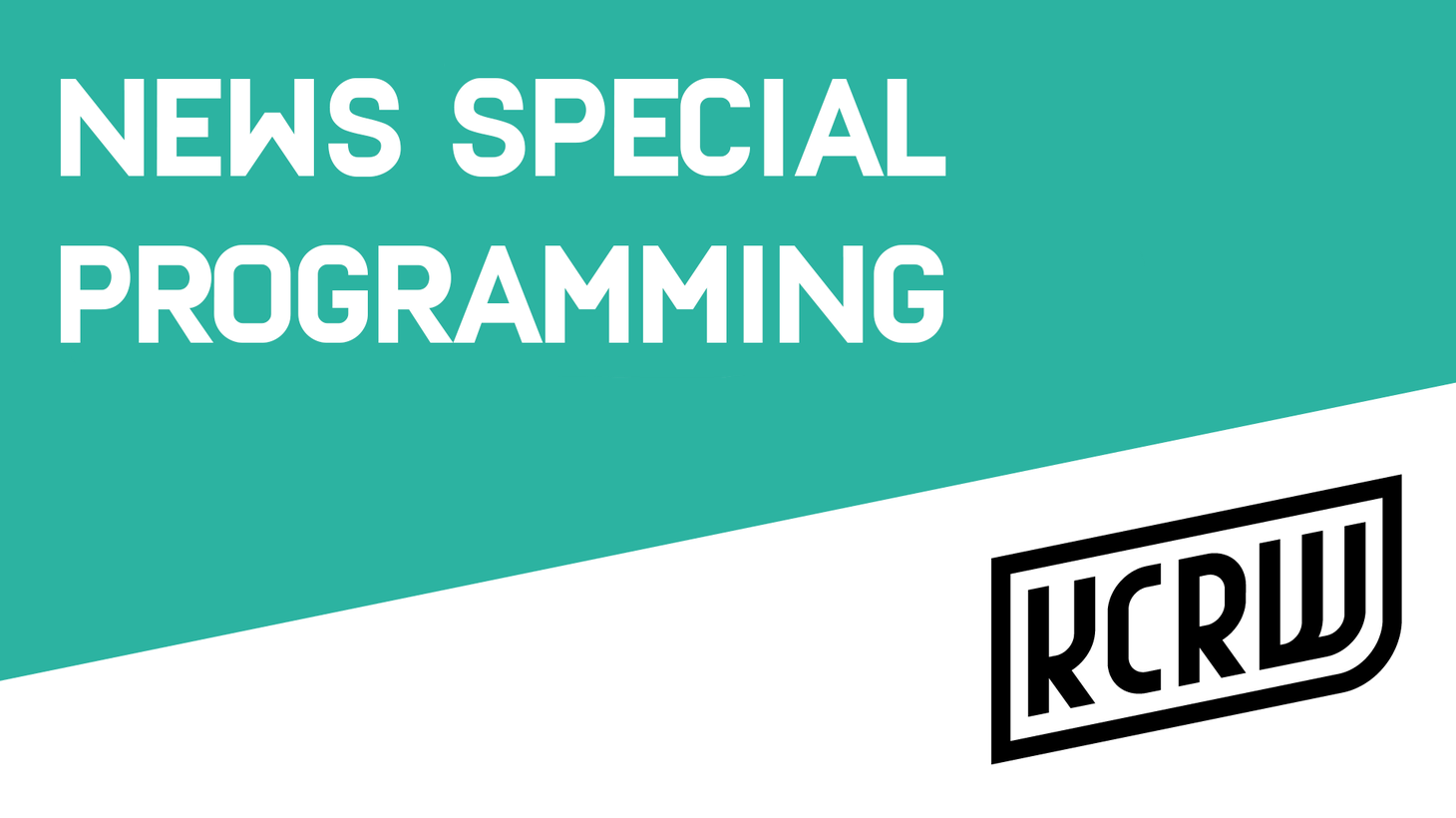 A live, one-hour special brought to you by KQED and KCRW.