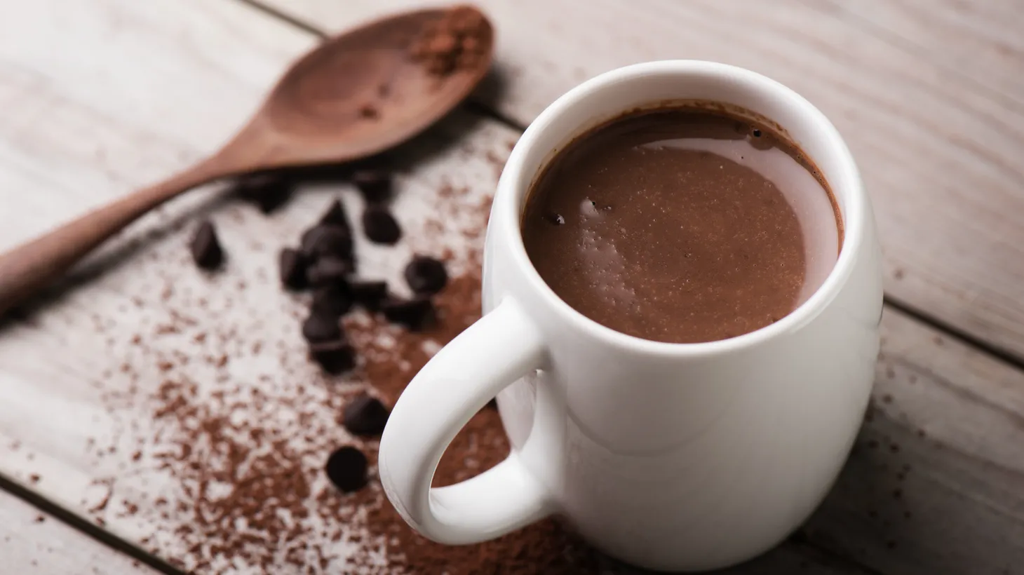 An afternoon cup of cocoa or hot chocolate is the perfect pick- me-up in cooler weather.