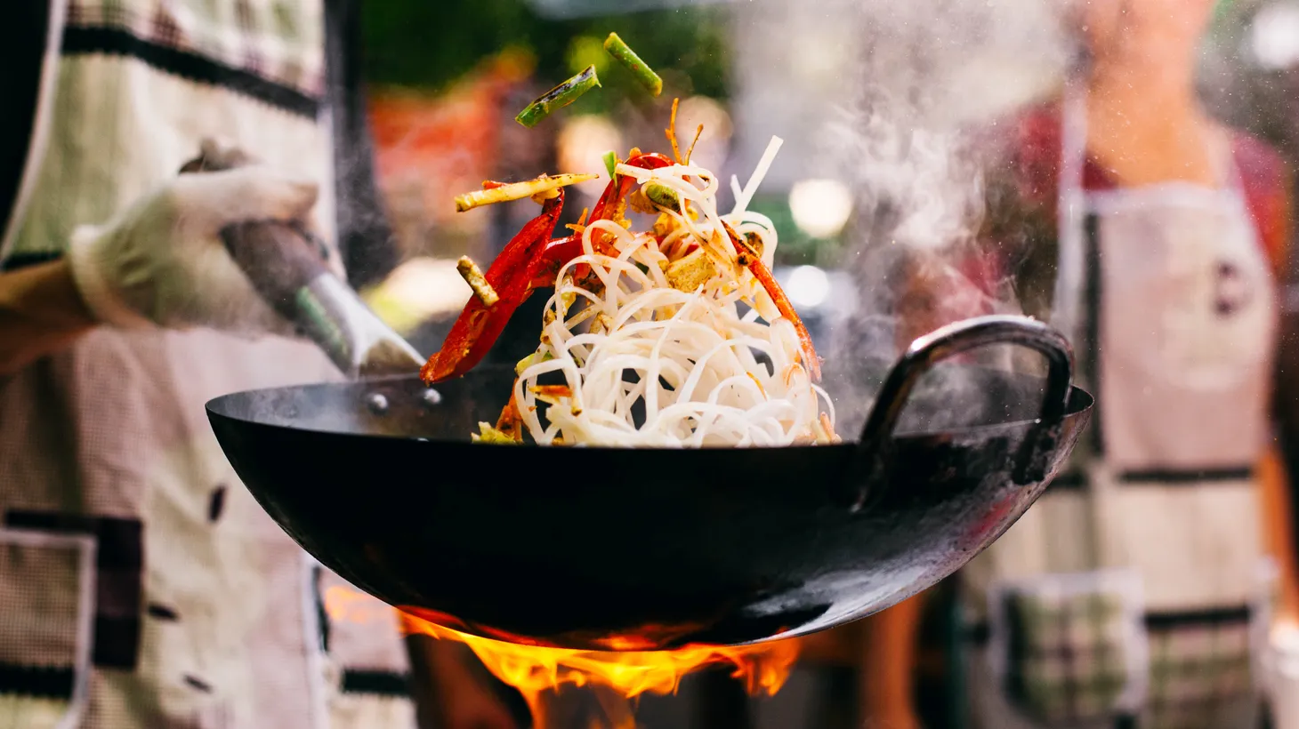 “It’s called stir fry, but really it should be called toss fry because tossing is really the essential action there, getting the food up into the air so that moisture can evaporate, and the food can cook rapidly and evenly,” says J. Kenji López-Alt.
