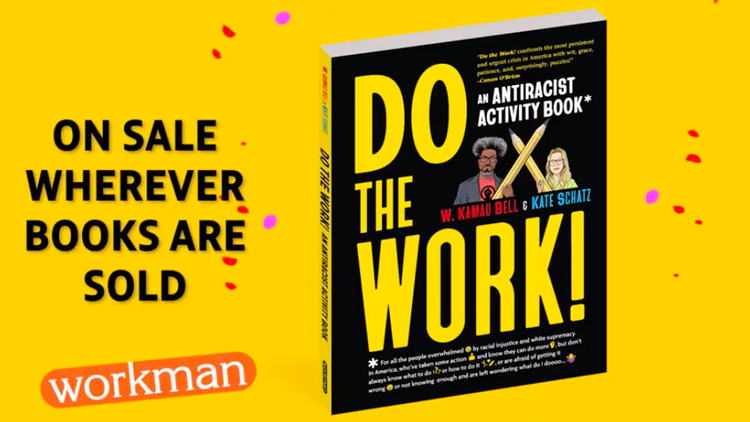 “Do The Work! An Antiracist Activity Book” features comedy, crosswords, cutouts, and even a white supremacy word search. It’s written by CNN host W.