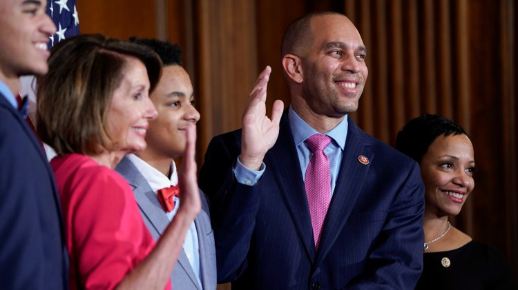 Congressman Hakeem Jeffries has been elected as the next Democratic leader in the U.S. House. He'll be the first Black man to lead a major party in Congress.
