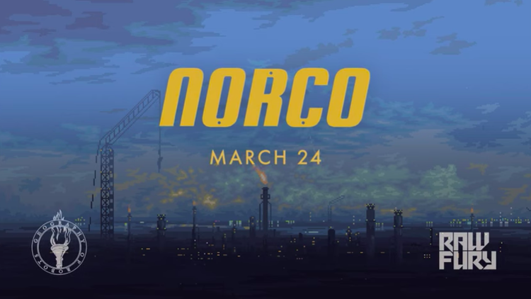 In the video game “Norco,” a young woman explores the oil refineries and drainage ditches of Southern Louisiana, in search of her missing brother.