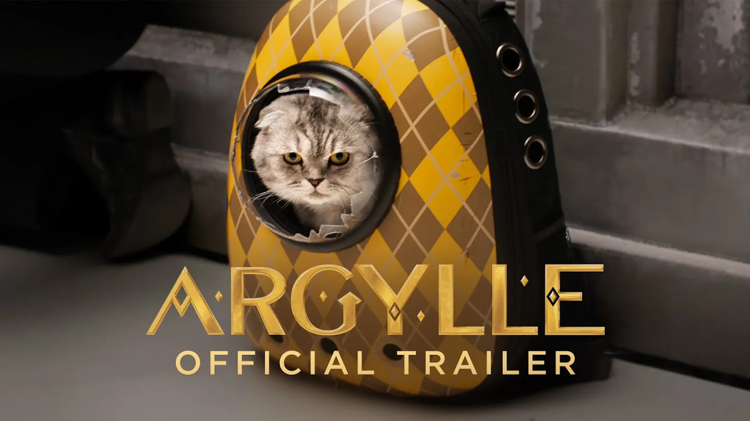 “Argylle stars Bryce Dallas Howard, Sam Rockwell, Henry Cavill, and Dua Lipa.