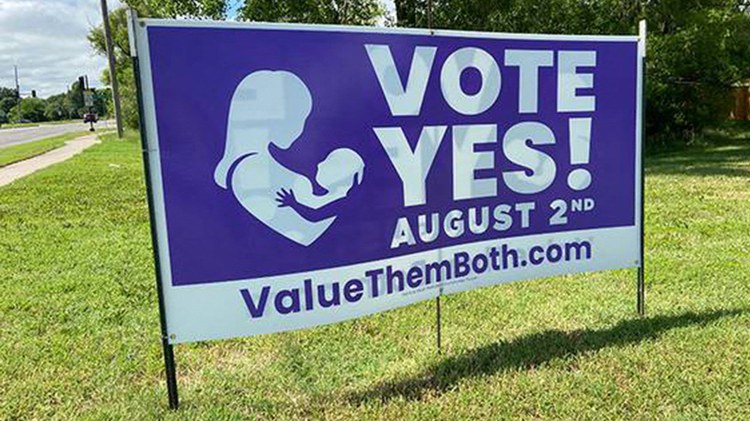 The Kansas Constitution currently guarantees abortion access, and on August 2, residents will vote on whether the legislature could restrict the procedure.