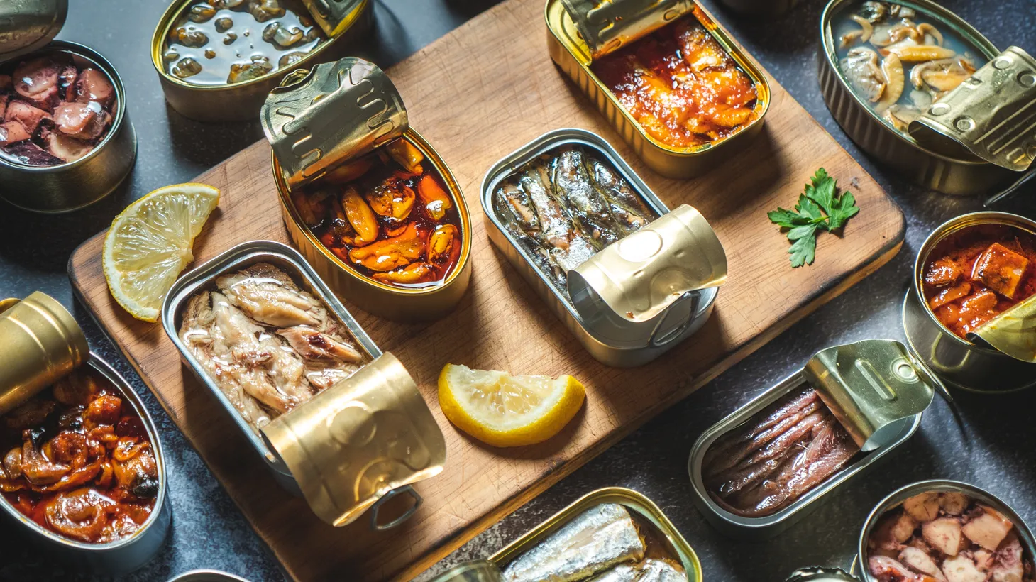 Tinned fish: Happy hour, home snacks, restaurant dishes