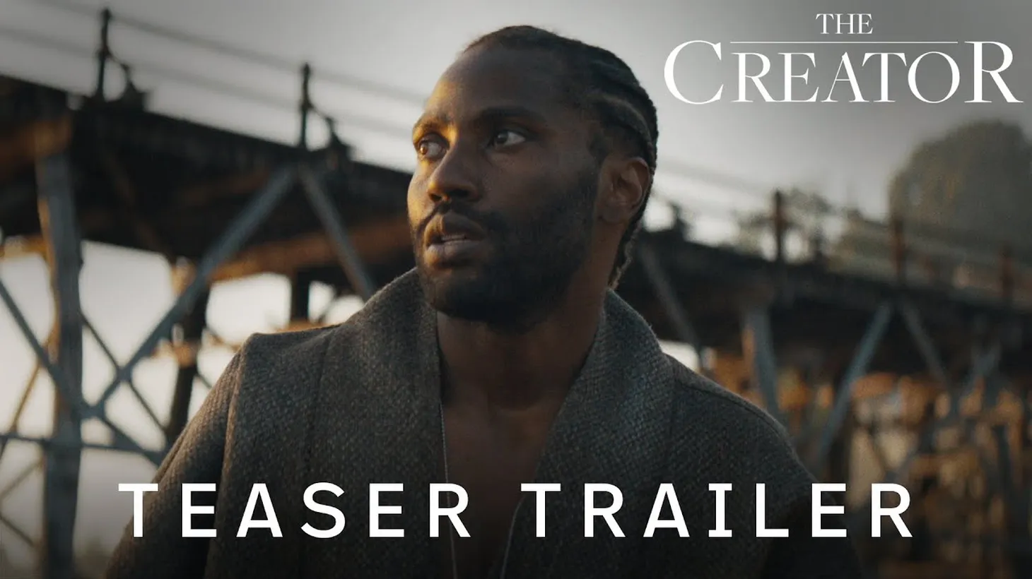 In The Creator, John David Washington plays a former special agent who hunts down the creator of a super-advanced AI.