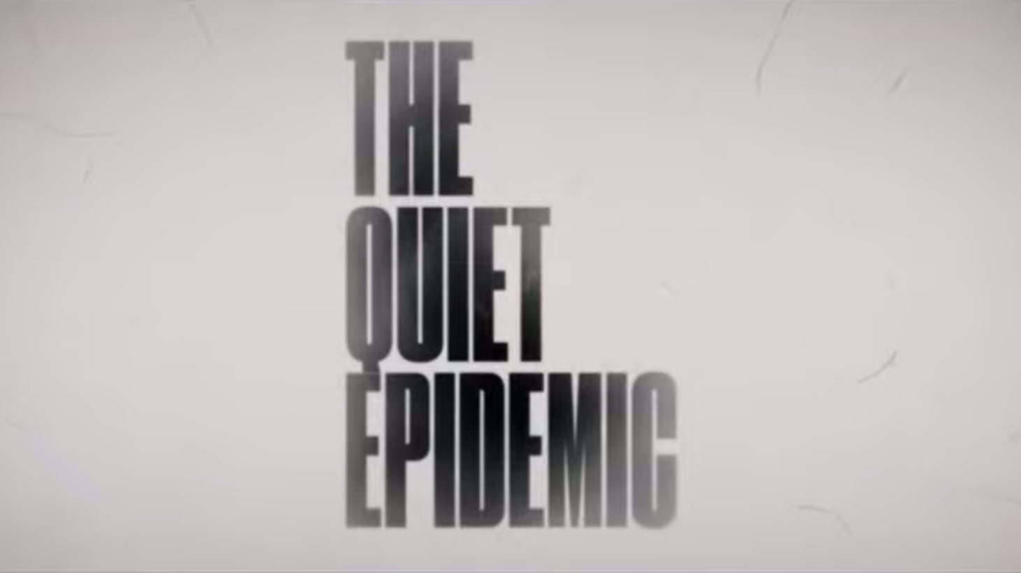 “The Quiet Epidemic” is directed by Lindsay Keys and edited by Winslow Crane-Murdoch.