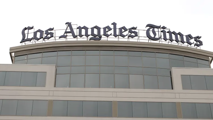​​The LA Times said today that it will lay off more than 20% of the newsroom. Owner Patrick Soon-Shiong said the paper has been losing $30 to 40 million annually.