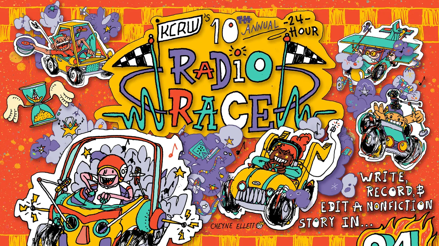 “Can you Keep My Secret?” was the theme for this year’s KCRW Radio Race.