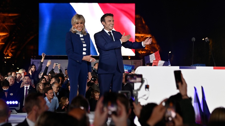 Emmanuel Macron has been reelected as France’s president. But far-right challenger Marine Le Pen got more support than in the 2017 race. Are voters there moving to the right?