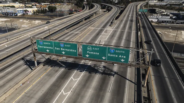 The 10 freeway is closed through Downtown LA — after a fire damaged an overpass. A state of emergency is in place, and as of noon Monday, cleanup of the hazardous site is complete.