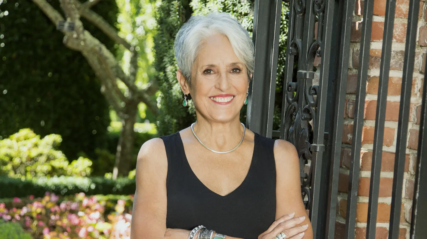 After Joan Baez retired from music touring in 2019, she turned to painting, drawing, and publishing books.