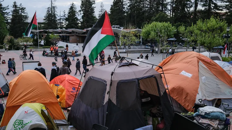 Billions in the UC system’s portfolio are tied to holdings targeted by pro-Palestinian protests. Plus, did CHP officers break California law during its UCLA encampment sweep?