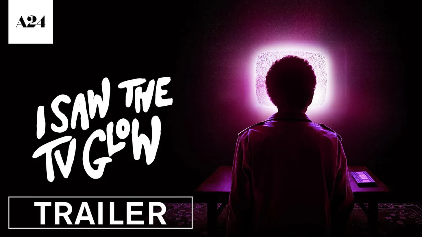 “I Saw the TV Glow’ is a psychological thriller about two teenage friends obsessed with a TV series called “The Pink Opaque” in the late 1990s.