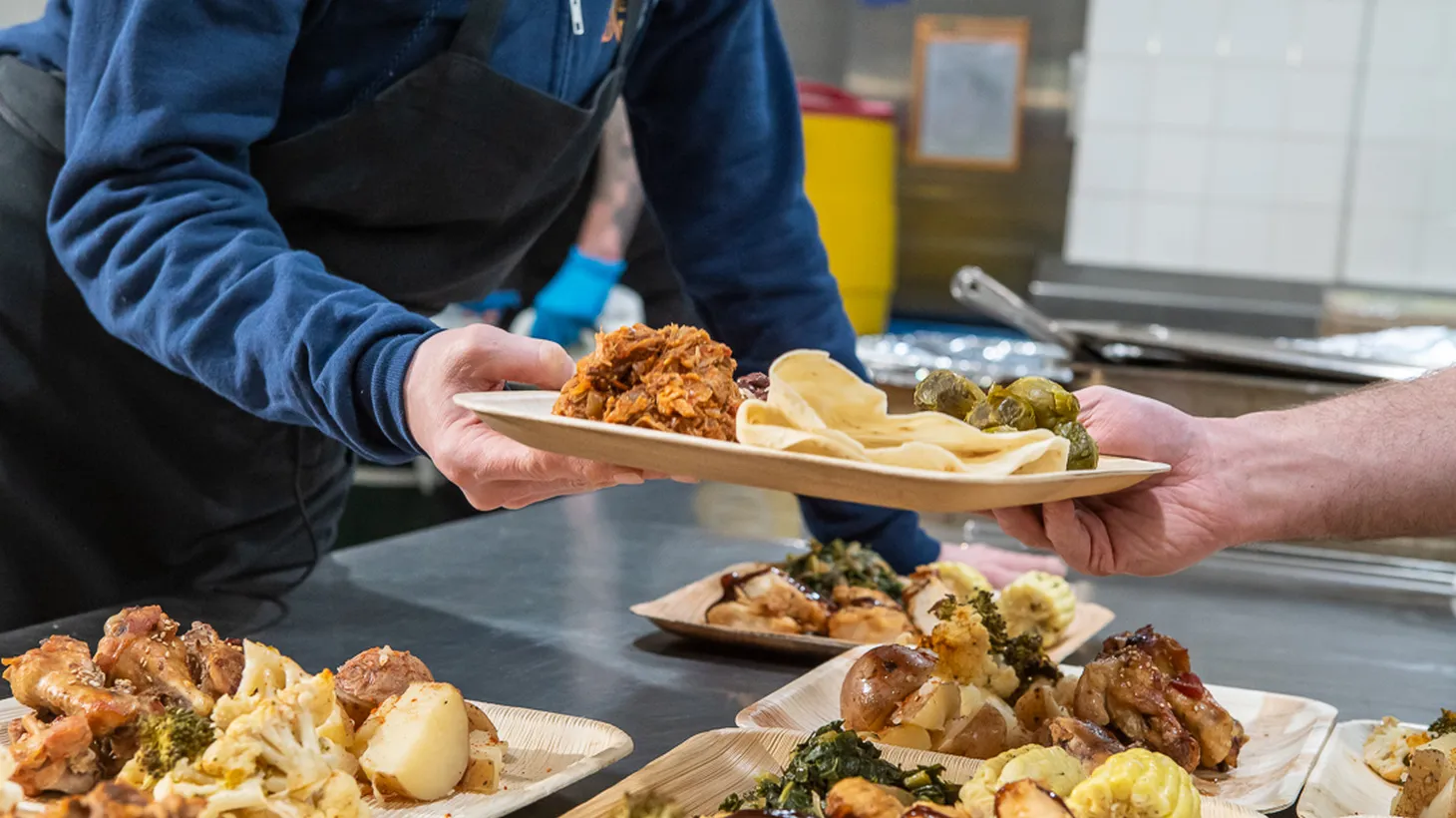 The Hollywood Food Coalition Community Dinner has served hot, healthy meals to people who need it in Hollywood every night of the year since 1987.