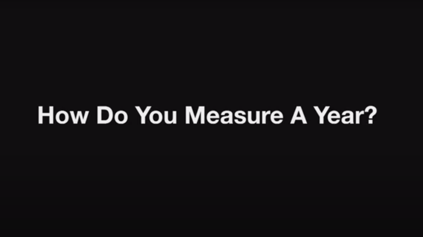 For 17 years, Jay Rosenblatt filmed his daughter on her birthday and asked her a series of questions, turning that footage into a short film called “How Do You Measure A Year?”