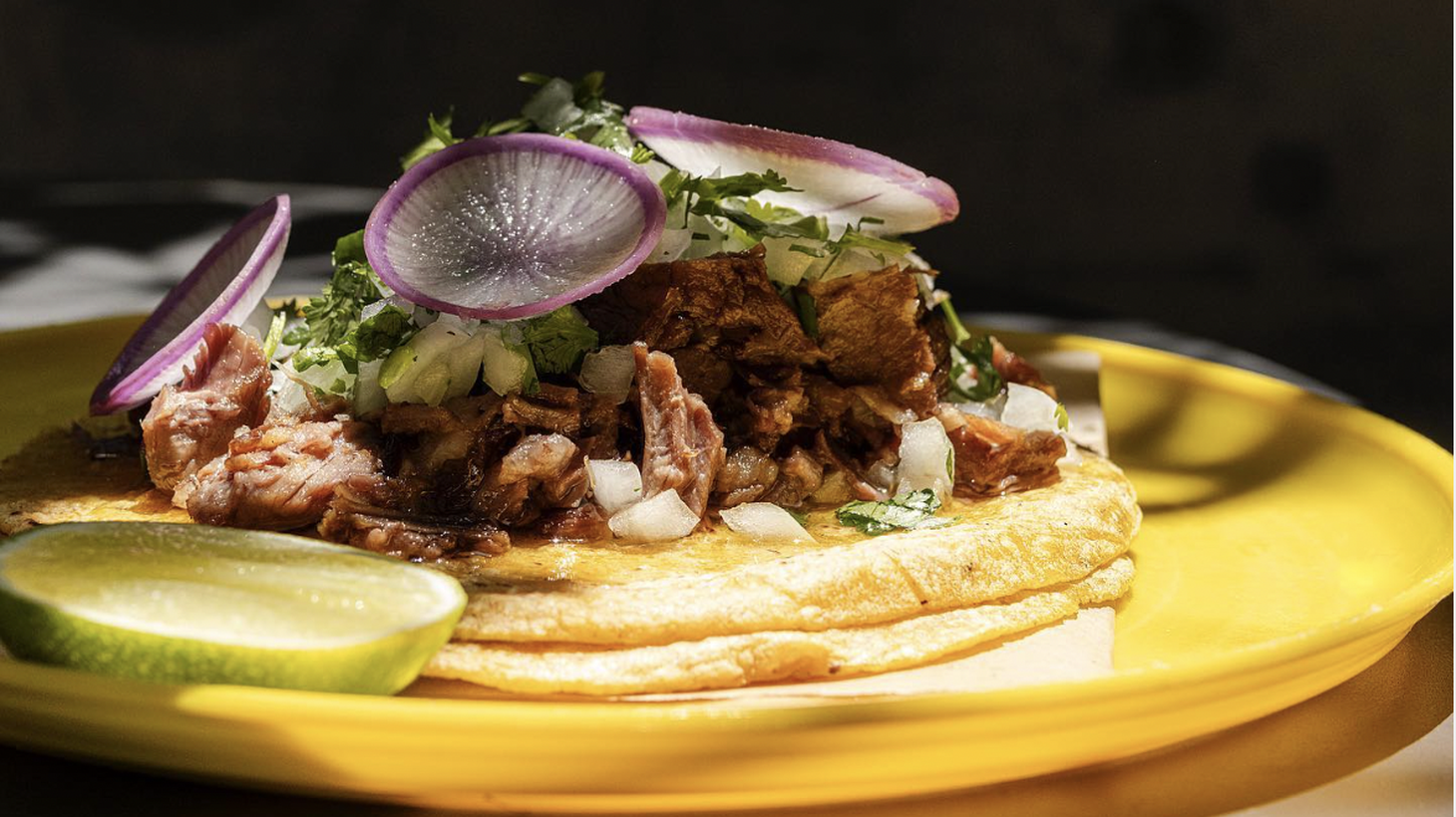 The suadero taco is Jorge Gaviria’s favorite at Ditroit in downtown LA’s Arts District.