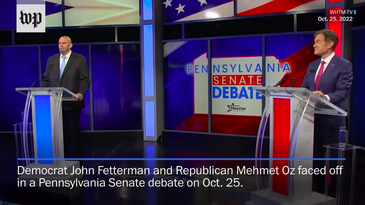The race for Pennsylvania’s next senator could decide which party controls the U.S. Senate. Candidates John Fetterman and Dr. Mehmet Oz met for their first and only debate on Tuesday.