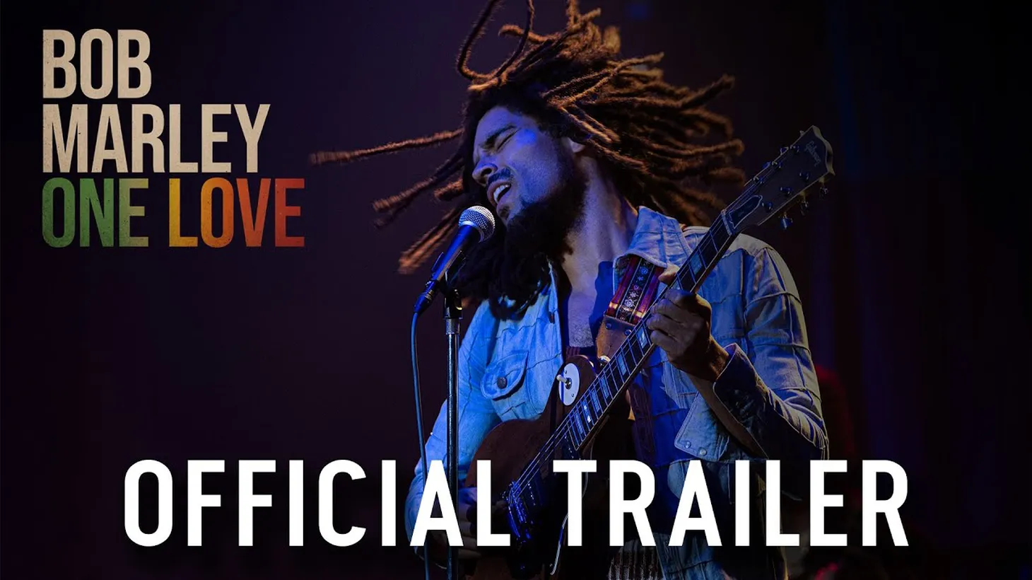 Kingsley Ben-Adir stars as the titular Jamaican reggae star in “Bob Marley: One Love.”
