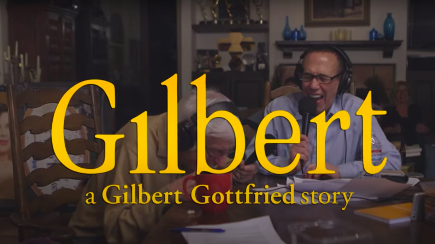 Gilbert Gottfried became famous in the 1980s through his brash comedy, and decades later, he reinvented himself as a family man.