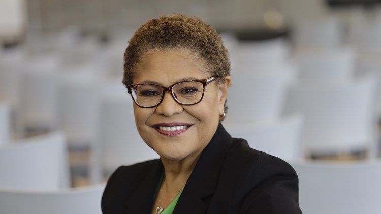 California Congresswoman Karen Bass talks about her plan to house 15,000 homeless Angelenos, and why LA needs a nonviolent approach to alleviate crime.