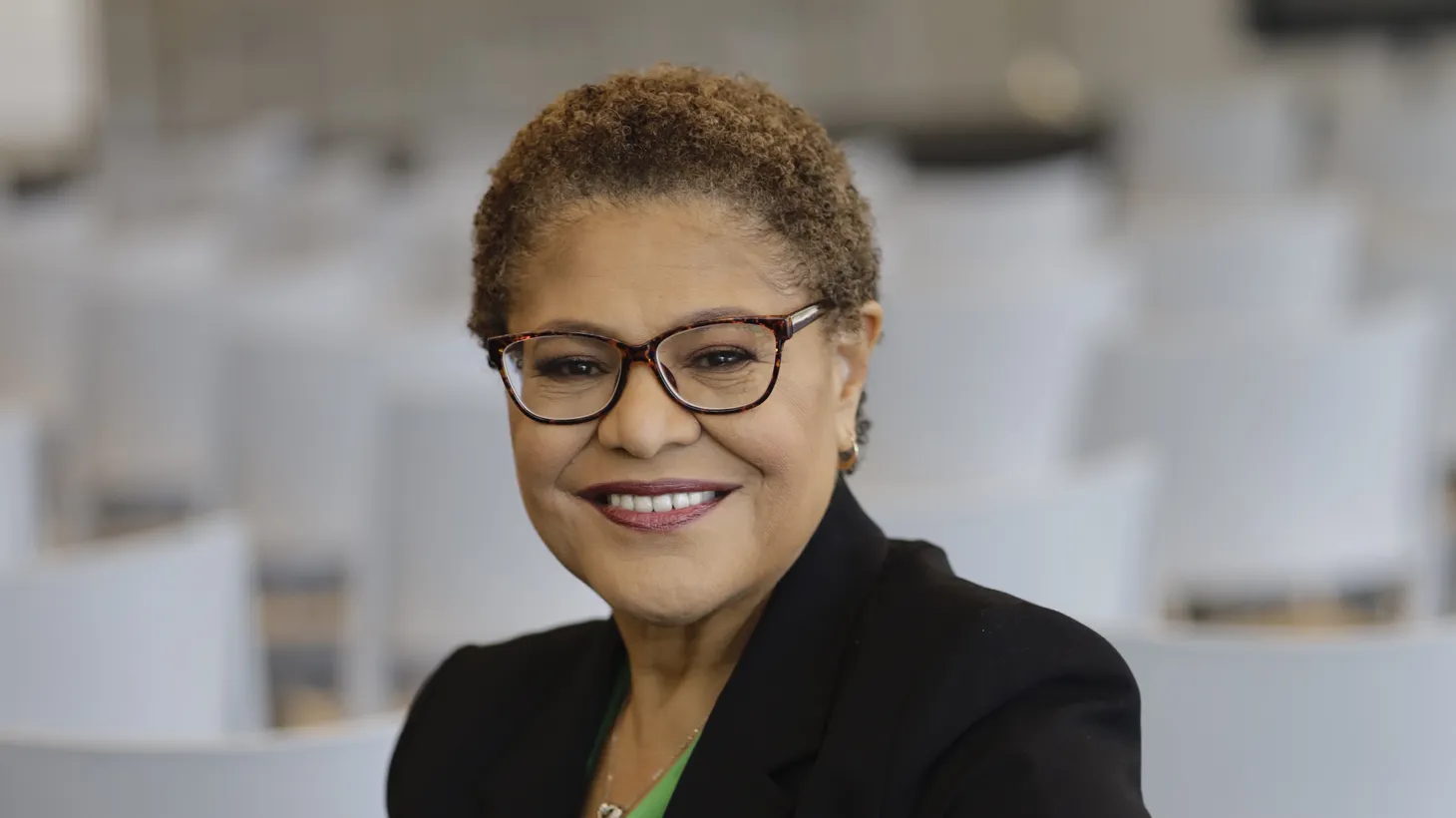 “It is not solving [homelessness] to criminalize people, even if you are so fed up that you have no more empathy. If you lead to a strategy like that, you might lock somebody up in city jail. They might be there for three days, and they'll be right back on the street,” says U.S. Congresswoman Karen Bass.