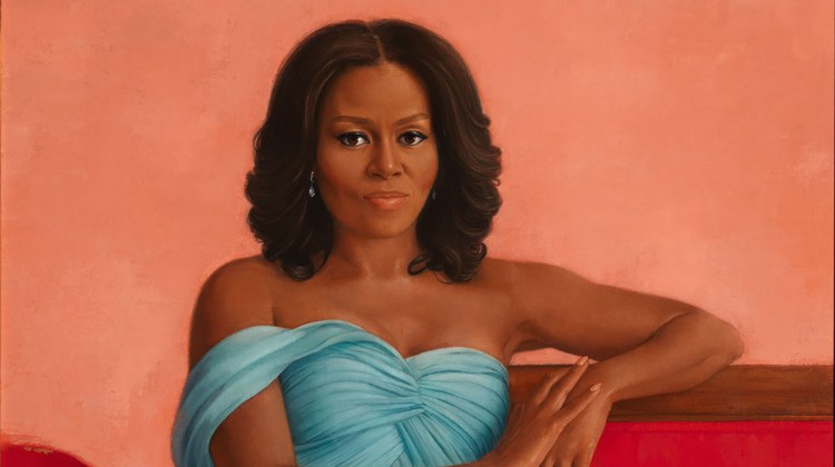 New York-based artist Sharon Sprung shares her process of painting former first lady Michelle Obama’s official White House portrait.