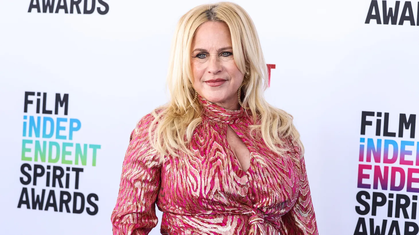 Patricia Arquette arrives at the 2023 Film Independent Spirit Awards held on March 4, 2023 at Santa Monica Beach in California, United States.