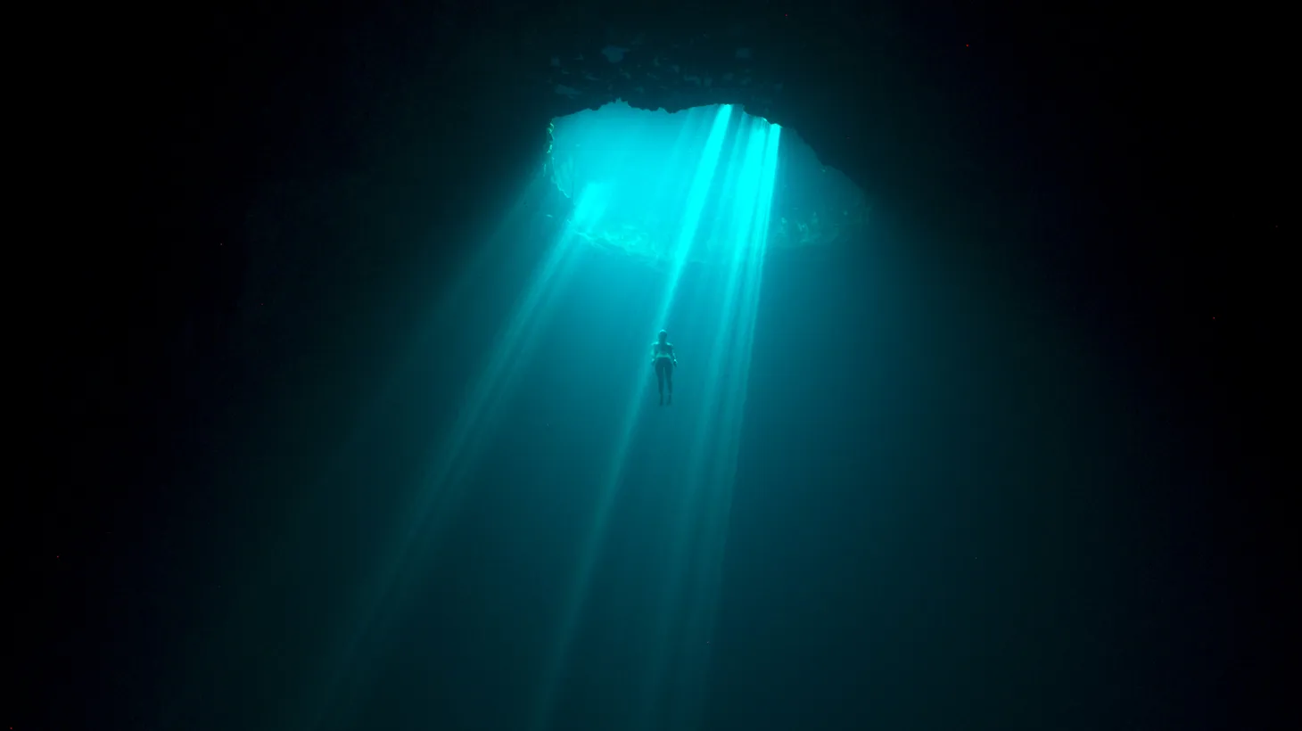 Freedivers swim hundreds of feet into total darkness, as the underwater pressure squeezes their lungs with 10 times the force they’d feel on the surface, explains Laura McGann.