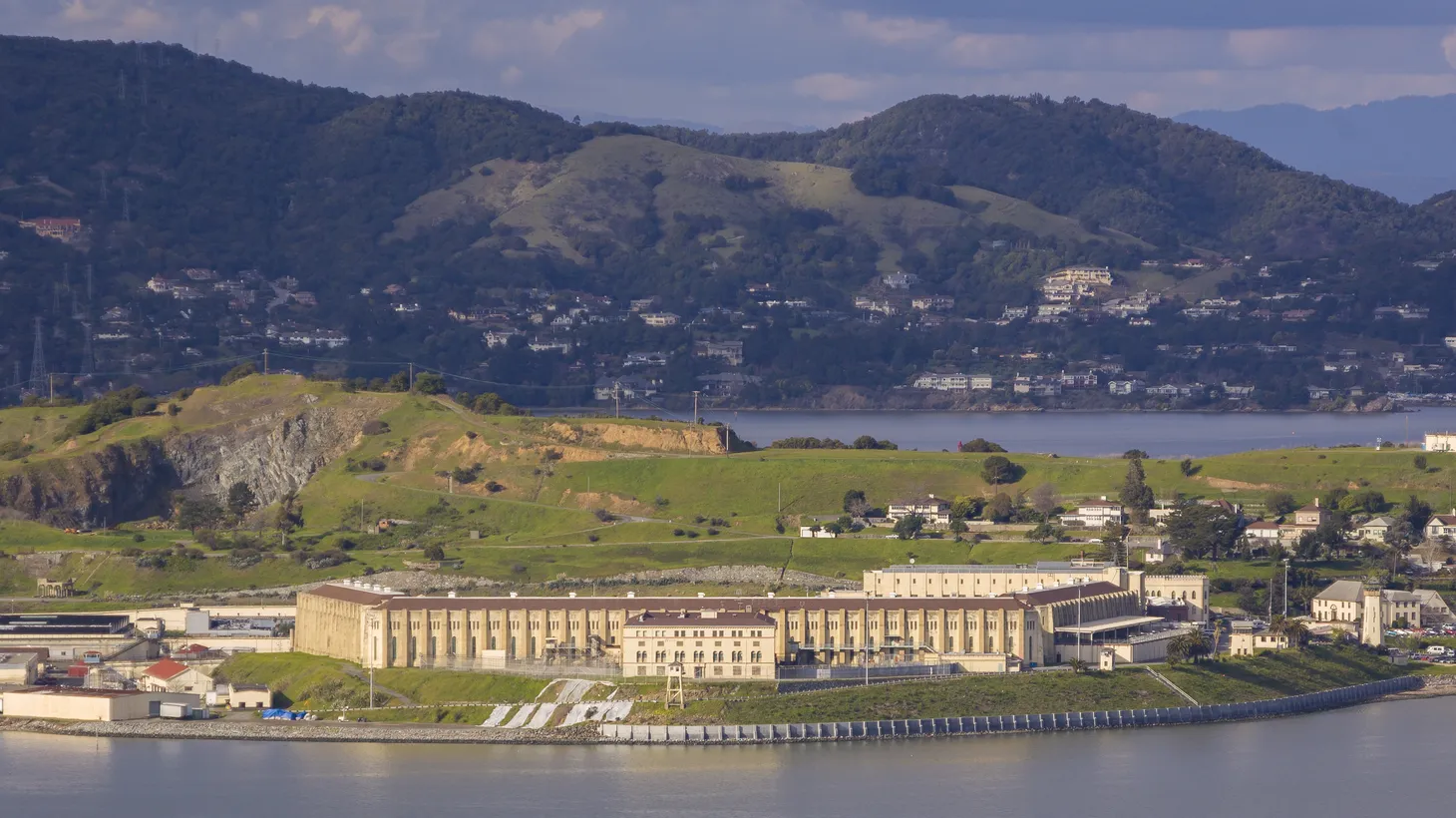 San Quentin State Prison, located in California’s Marin County, is iconic nationwide.
