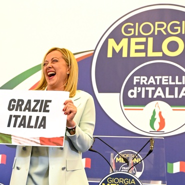 Giorgia Meloni is likely to become Italy’s first female prime minister and the country’s first far-right leader since World War II. Her coalition won the most votes over the weekend.