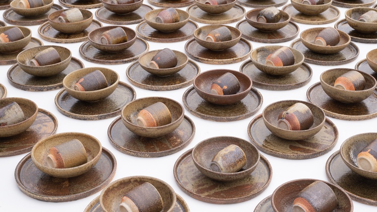 “Common Ground” is a ceramics project involving raw material from all 50 states, plus D.C. and the five U.S. territories.