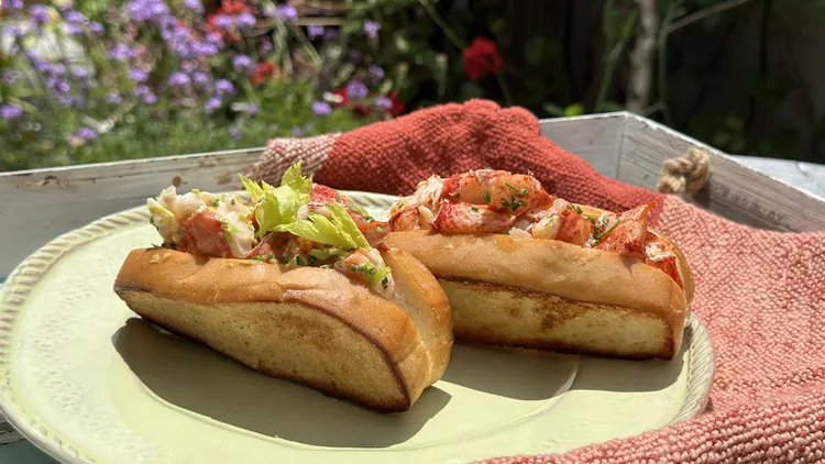 For lobster rolls, hot or cold, you want meat from the knuckle and claw. Don’t completely rely on the tail because its toughness doesn’t fare well in a roll.