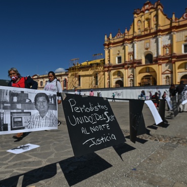 Mexican journalists staged protests nationwide on Tuesday in response to the murders of three journalists, including Lourdes Maldonado López, this month alone.