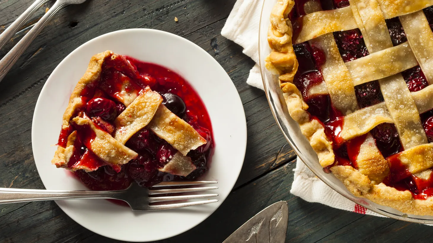 Fruit pies are the easiest to make vegan.
