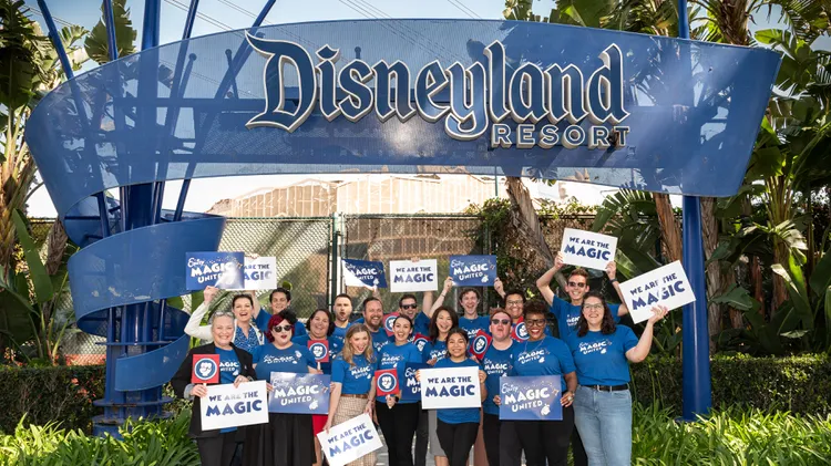 Happily ever after at work? Disneyland characters unionize