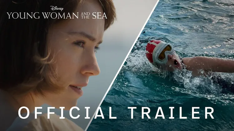Critics review the latest film releases: “Young Woman and the Sea,” “Jim Henson Idea Man,” “In A Violent Nature,” and “The Young Wife.”