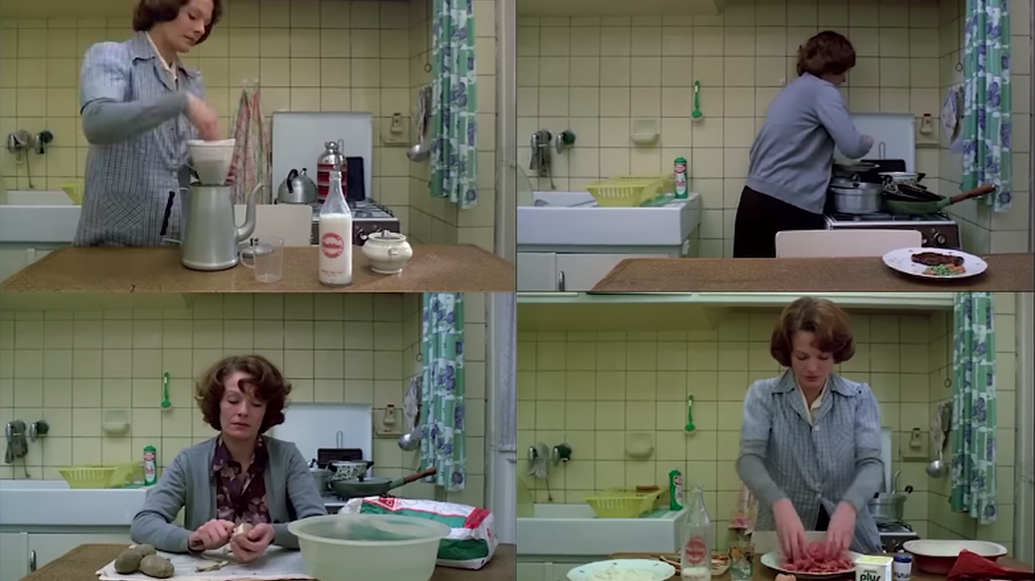 “Jeanne Dielman, 23, quai du Commerce, 1080 Bruxelles” follows a widowed woman as she lives a slow and quiet life. It’s been named the greatest film of all-time by Sight and Sound magazine.
