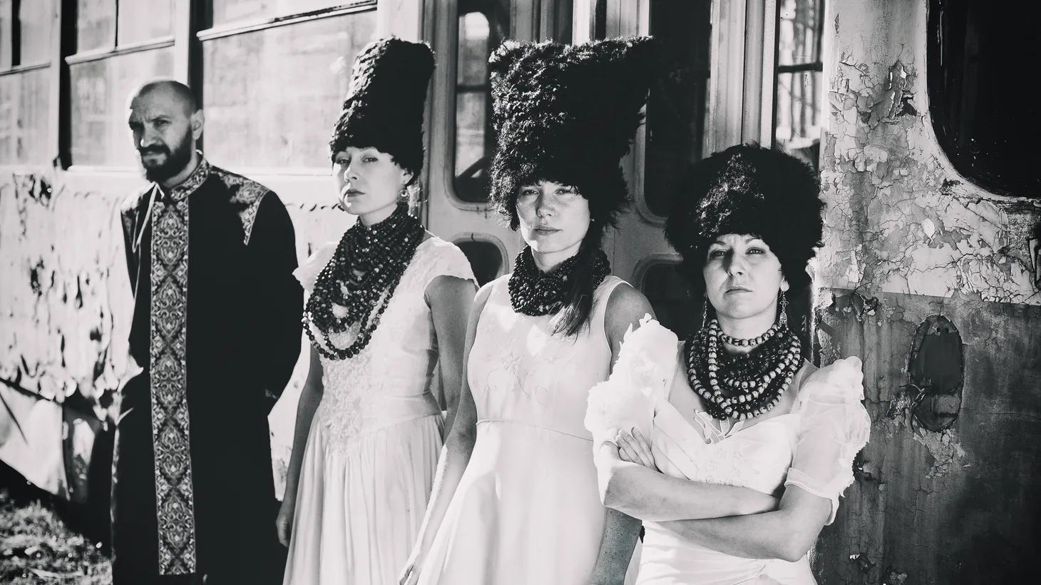 The Ukrainian band DakhaBrakha is touring the U.S. while their country continues to face the brutality of Russia’s invasion. The band is using their shows to raise money for Ukrainians stuck in the chaos.