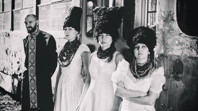 The Ukrainian band DakhaBrakha is touring the U.S. “It's very important for us to play a lot because Ukraine can disappear from the newspaper,” says member Marko Halanevych.