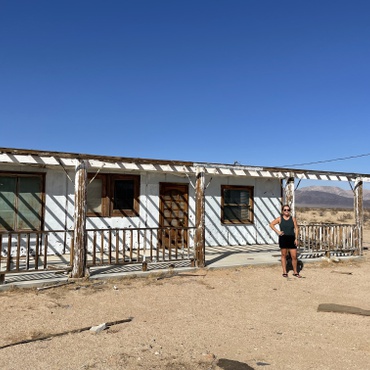 The LA Times’ Melody Gutierrez grew up in a 700-square foot homestead in Wonder Valley. She just visited the now-abandoned and dilapidated structure for the first time in 25 years.