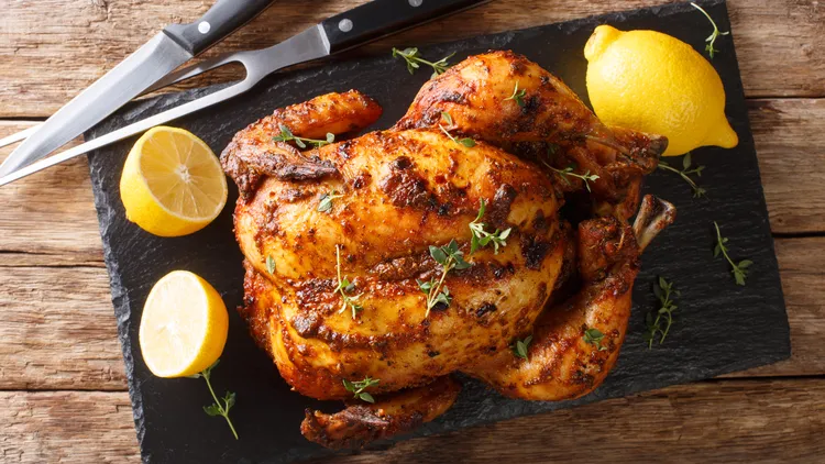 Rotisserie chickens are affordable, convenient, and can be used in many ways. Include them in Mexican dishes, salads, or a grand aioli.