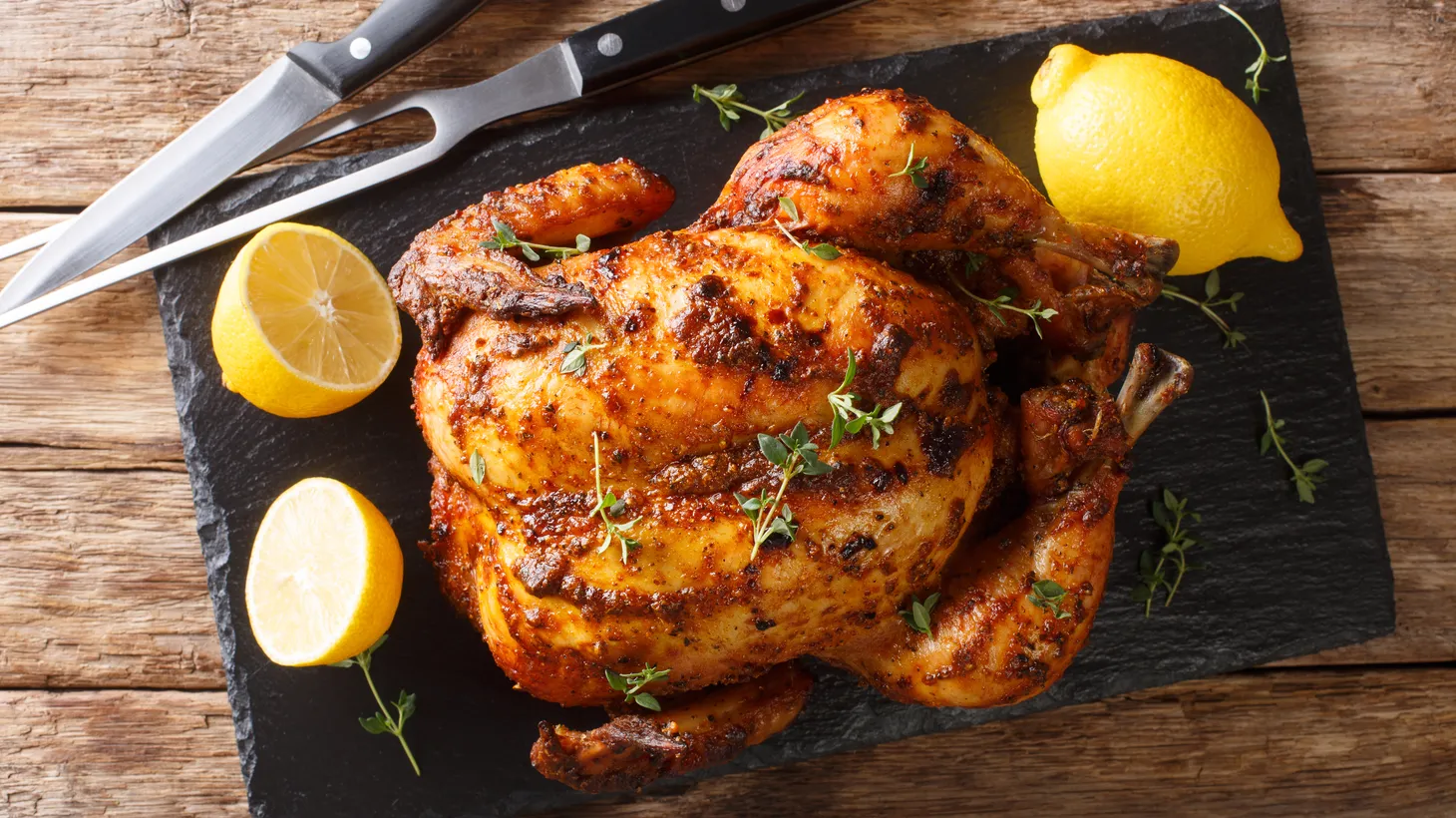 Because rotisserie chickens tend to be highly-seasoned, the flavor of any dish you make with the meat will pop.