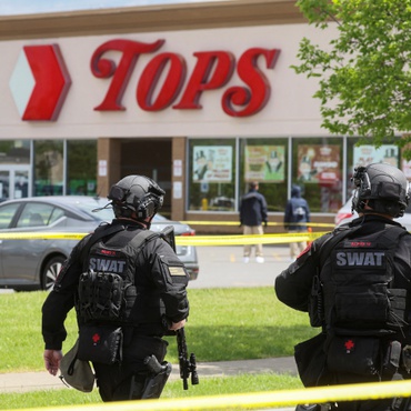 “Domestic terrorism” is what Biden calls the May 14 shooting at a NY supermarket. Federal lawmakers have said that the U.S.