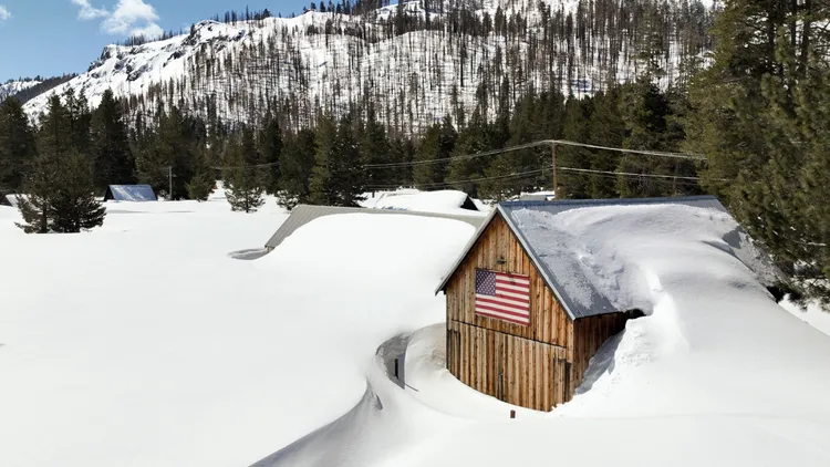 After months of heavy storms, California’s mountains now have some of the largest snowpacks on record. But how fast could the snow melt and produce flooding?