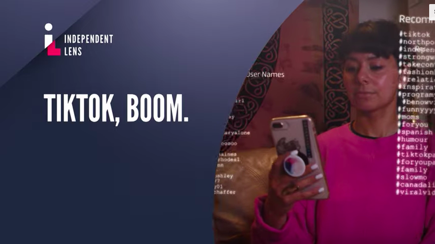 “Is there some way that we can get the benefits without the harms? And how can we create a relationship with social media that really prioritizes our mental health and our wellness, especially of our young people?” asks Shalini Kantayya, director of the PBS documentary “TikTok, Boom.”